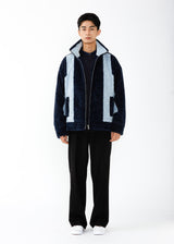 Color Blocked Fleece Zip-Up (6594035089526)