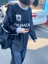 スポーティージャージーロングTシャツ