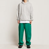 ワイドフィットワンタックパンツ/DAMP WIDE FIT ONE TUCK PANTS_GREEN