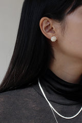 Rice ball earrings