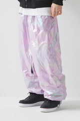 メロースーパーワイドベンティレーションパンツ / BSR2223FWPT014 MELLOW SUPER WIDE VENTILATION PANTS HOLOGRAM PINK
