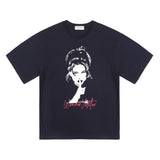 ハッシュオーバーフィットTシャツ /Hush overfit T-shirt [2 Color]