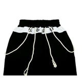 ロープカラージョガーパンツ / 222 Rope coloring jogger pants - Black