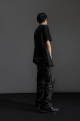 ポケットディティールダブルネックTシャツ/Pocket Detail Double Neck T-shirt (4433364549750)