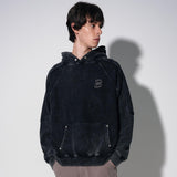 ビンテージウォシング パーカー / vintage washing hoodie [black]
