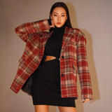 x Kyla Corste Wool Jacket (RED)