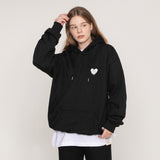 [UNISEX]スモールクラウドハートスマイルパーカー