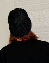 SM:]E DENIM ROUND BUCKETHAT BLACK (6691416178806)