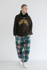 アーチロゴクルーネック / BSR2223FWPO077 BSRBT ARCH LOGO CREWNECK BROWN