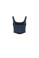 0 7 wave denim bustier (6601592701046)