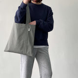 Oxford simple line bag - gray