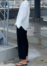 made by vir pleats pants 2COLOR