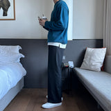モーメントオーバーサイズフィットラウンドニット / Moment Oversized Fit Round Knitwear (7 colors)