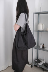 two pockets easy bag (black)