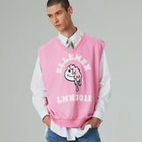アーチプリンティングベスト/ARCH PRINTING VEST-WASHING PINK