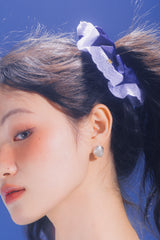 [925 SILVER] シェルシングルピアス