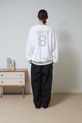 ブラインドストリングロングスリーブ/Blind String Long Sleeve (White)