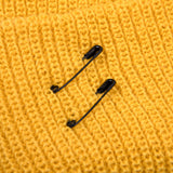BBD Signature Custom Short Beanie (Mustard) (6643612745846)