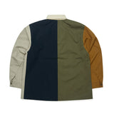ロゴカラーコットンベーシックジャケット/BSR2223FWJK066 LOGO COLLAR COTTON BASIC JACKET MIX