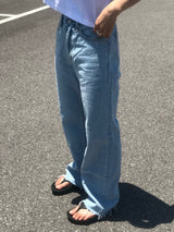 Cuddle denim pants