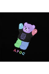 HTT Signature Bear Tee_Black (6699085234294)