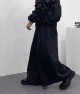 エラスティック バンディング スカートパンツ / [Unisex] SI elastic banding skirt pants