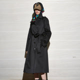 [UNISEX] MILO TRENCH COAT, BLACK (6633111584886)