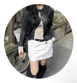 Vintage spandex rider jacket