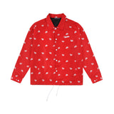 ペイズリーロゴコーチジャケット / PAISLEY LOGO COACH JACKET red