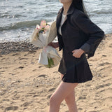 [BELLIDE MADE] Spring version, color jacket + skirt setup