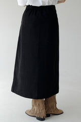 ソイミルクプリーツロングスカート/Soymilk Pleated Long Skirt (3color)