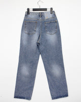 モールドデニムパンツ/no.1775 molded denim pants