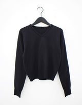Minimal V-neck Knit (12color)