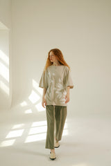 SWALLOW T-SHIRTS BEIGE (6635887427702)