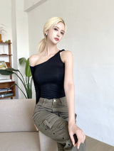 ハイパーツイストトップセット/493. Hyper twist top set (bk, wh, blue, cocoa)