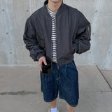 オンジェリーデニムワンタックハーフパンツ / On Jerry Denim One Tuck Half Pants
