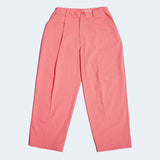 ワイドフィットワンタックパンツ/DAMP WIDE FIT ONE TUCK PANTS_PINK