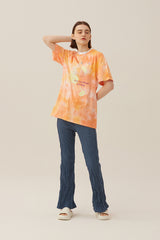 キルシービッグチェリーダイイング半袖Tシャツ／BIG CHERRY DYEING SHORT SLEEVE T-SHIRT[ORANGE] (6695793328246)