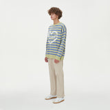 STRIPE HEART ROUND NECK KNIT_GREEN (6612837924982)