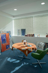 CLOVER CHECKER BLANKET / ORANGE (6660025417846)
