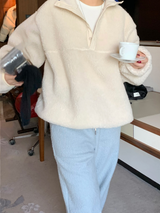 fleece pullover