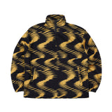 ウェーブフリースプルオーバー / BSR2223FWPO002 ZGZG WAVE FLEECE PULLOVER GOLD BLACK