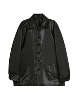 87-STAN032 [VeganLeather]ボールドウェイスティッチレザージャケット