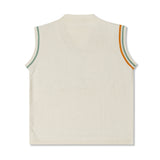 ケーブルニットベスト / 25P CABLE KNIT VEST_CREAM