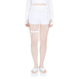 2ウェイチョーカーウォーターショートパンツ/Two-way choker water short pants (white)