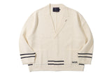 ノッチラペルニットブレザー / NOTCHED LAPEL KNIT BLAZER_OATMEAL