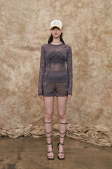 [22S] TWO TONE SHORT PANTS