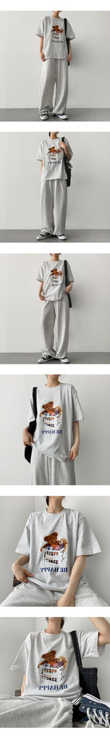 ベアバスケットショートスリーブT / Bear basket short sleeve tee