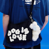 ドッグイズラブクロスバッグ/Dog is love cross bag