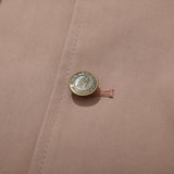 ロゴカラーコットンベーシックジャケット/BSR2223FWJK064 LOGO COLLAR COTTON BASIC JACKET INDYPINK